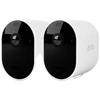 Arlo Pro 4 Weiß 2er Set - kabelloses 2K QHD Überwachungssystem