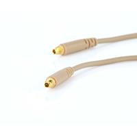 JAG Kabel voor headset- en single ear-microfoons beige