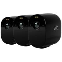 Arlo Essential Spotlight kabelloses Sicherheitskamerasystem - 3 Kameras