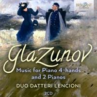 Edel Music & Entertainment GmbH / Brilliant Classics Glazunov:Music For Piano 4-Hands And 2 Pianos