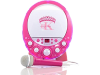 Easy Karaoke EKR1588 Princess Karaoke Machine Wit/Roze