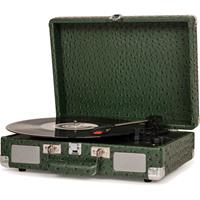 Crosley Cruiser Deluxe - Ostrich Green Suitcase Turntable