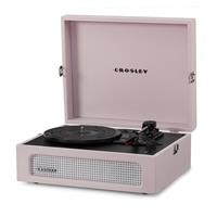 Crosley Voyager Amethyst Rose Record Player with Bluetooth