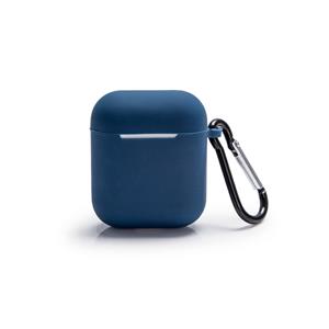 Silvergear Apple Airpods Hoesje - Blauw - Bescherming Case iliconen - Voor Apple Airpods En Airpods 2 3 Varianten