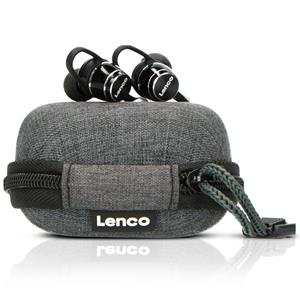 Lenco Sweatproof Bluetooth Oordopjes Inclusief Powerbank Case  Epb-160bk Zwart-grijs