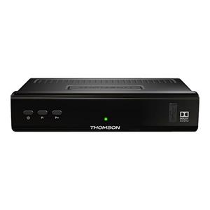 Thomson »THS210« SAT-Receiver (DVB-S2 Receiver, frei empfangbare TV Programme in HD, USB Anschluss zur Wiedergabe von Dateien3 und Software- Update, Energiesparmodus, 8 programmierbare Tim