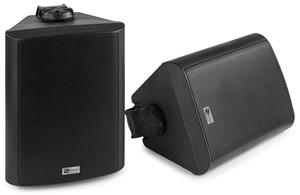 Power Dynamics BC50V Zwarte speakerset voor 100V en 8 Ohm - 120W