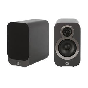 QAcoustics Q Acoustics: 3010i Boekenplank Speakers 2 Stuks - Graphite Grey