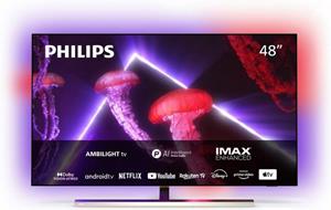 Philips 48OLED807/12 OLED-Fernseher (121 cm/48 Zoll, 4K Ultra HD, Smart-TV, Android TV)
