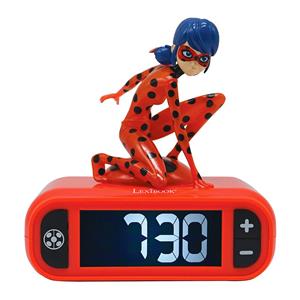 4kidsonly.eu Miraculous Ladybug 3D Wekker met Nachtlampje en Geluiden