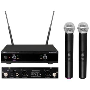 Omnitronic UHF-E2 (531.9 / 534.1 MHz) 2-Channel Wireless Microphone System