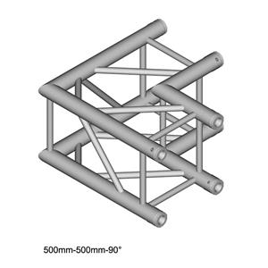 Duratruss DT 34/2-C21-L90 vierkant truss 2-weg hoek 90°