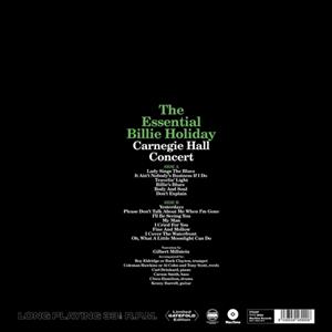 In-akustik GmbH & Co. KG / WAXTIME The Essential Billie Holiday Carnegie Hall Concert