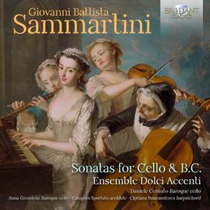 Edel Music & Entertainment GmbH / Brilliant Classics Sammartini:Sonatas For Cello &B.C.