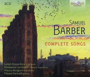 Edel Music & Entertainment GmbH / Brilliant Classics Barber:Complete Songs