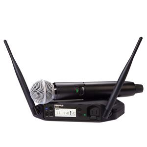 Shure GLXD24+/SM58 Funkmikrofon Vocal Wireless System 2,4 GHz + 5,8 GHz