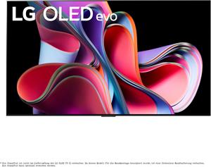 LG OLED-TV OLED77G39LA, 195 cm / 77", 4K Ultra HD, Smart TV, OLED evo, α9 Gen6 4K AI-processor, Brightness Booster Max
