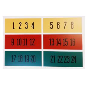 Fiftiesstore Wurlitzer 1100 Selectie Nummers Strips