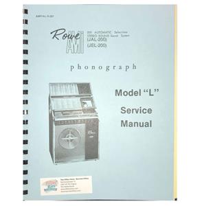 Fiftiesstore Rowe Ami Model L Jukebox Service Manual