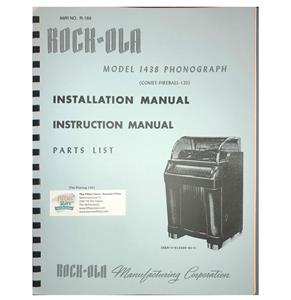 Fiftiesstore Rock-Ola Model 1438 Jukebox Service Manual