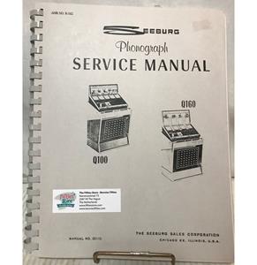 Fiftiesstore Service Manual - Seeburg Jukebox Model Q100 & Q160