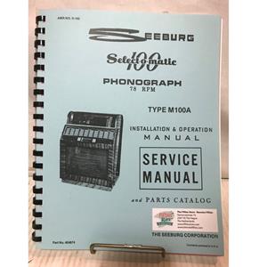 Fiftiesstore Seeburg M100A Jukebox Installation And Operation Manual