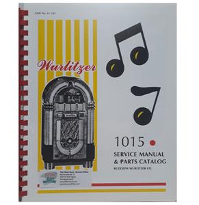 Fiftiesstore Wurlitzer 1015 Service Manual & Parts Catalog