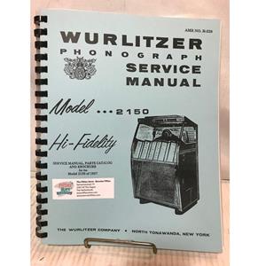 Fiftiesstore Wurlitzer 2150 Jukebox Service Manual