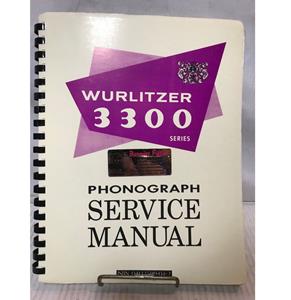 Fiftiesstore Wurlitzer 3300 Jukebox Service Manual