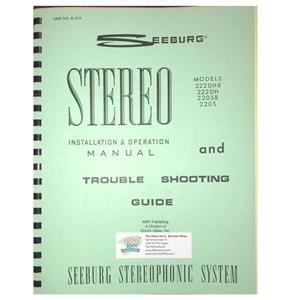 Fiftiesstore Seeburg Models 222DH(R) & 220S(R) Jukebox Service Manual
