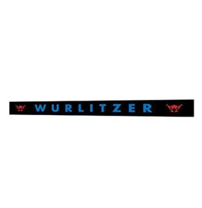 Fiftiesstore Wurlitzer 2700 Top Logo Display Plastic Film