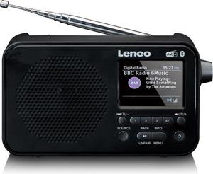 Lenco Lenco PDR-036BK - DAB+/FM-Radio mit Bluetooth - Schwarz