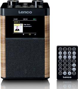 Lenco PDR-060WD Digitalradio (DAB) (DAB,FM, 10 W, 14 Std. Akkulaufzeit, Bluetooth & USB/SD-Wiedergabe, kompakt -tragbar)