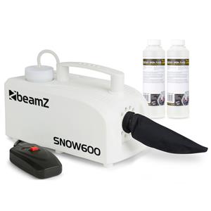 BeamZ SNOW600 sneeuwmachine met concentraat voor 10 liter