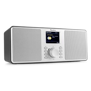 Audizio Retourdeal -  Monza stereo DAB radio met Bluetooth - Zilver