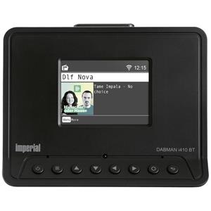 Imperial DABMAN i410 BT HiFi-tuner Zwart Bluetooth, DAB+, Internetradio, WiFi, USB