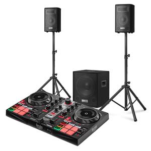 Hercules DJ Beginnersset van  DJ Control Inpulse + Vonyx VX0812BT