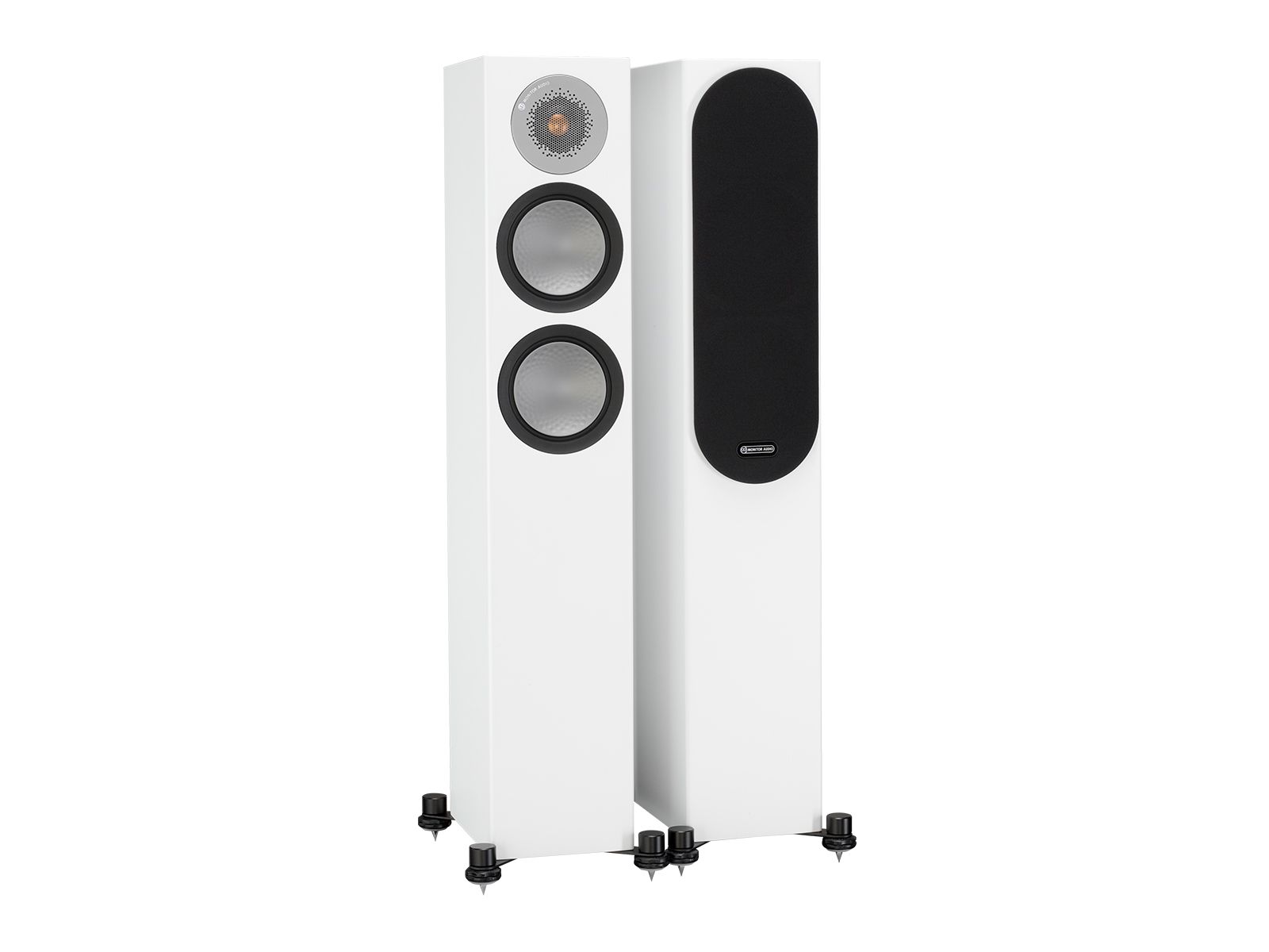 MonitorAudio Monitor Audio: Silver 200 Vloerstaande Speakers 2 stuks - Satin White