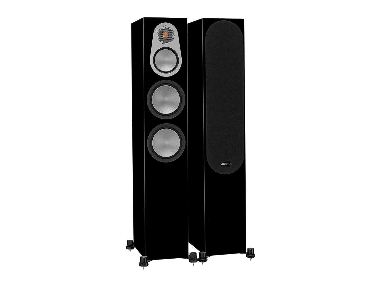 MonitorAudio Monitor Audio: Silver 300 Vloerstaande Speakers 2 stuks - High Gloss Black
