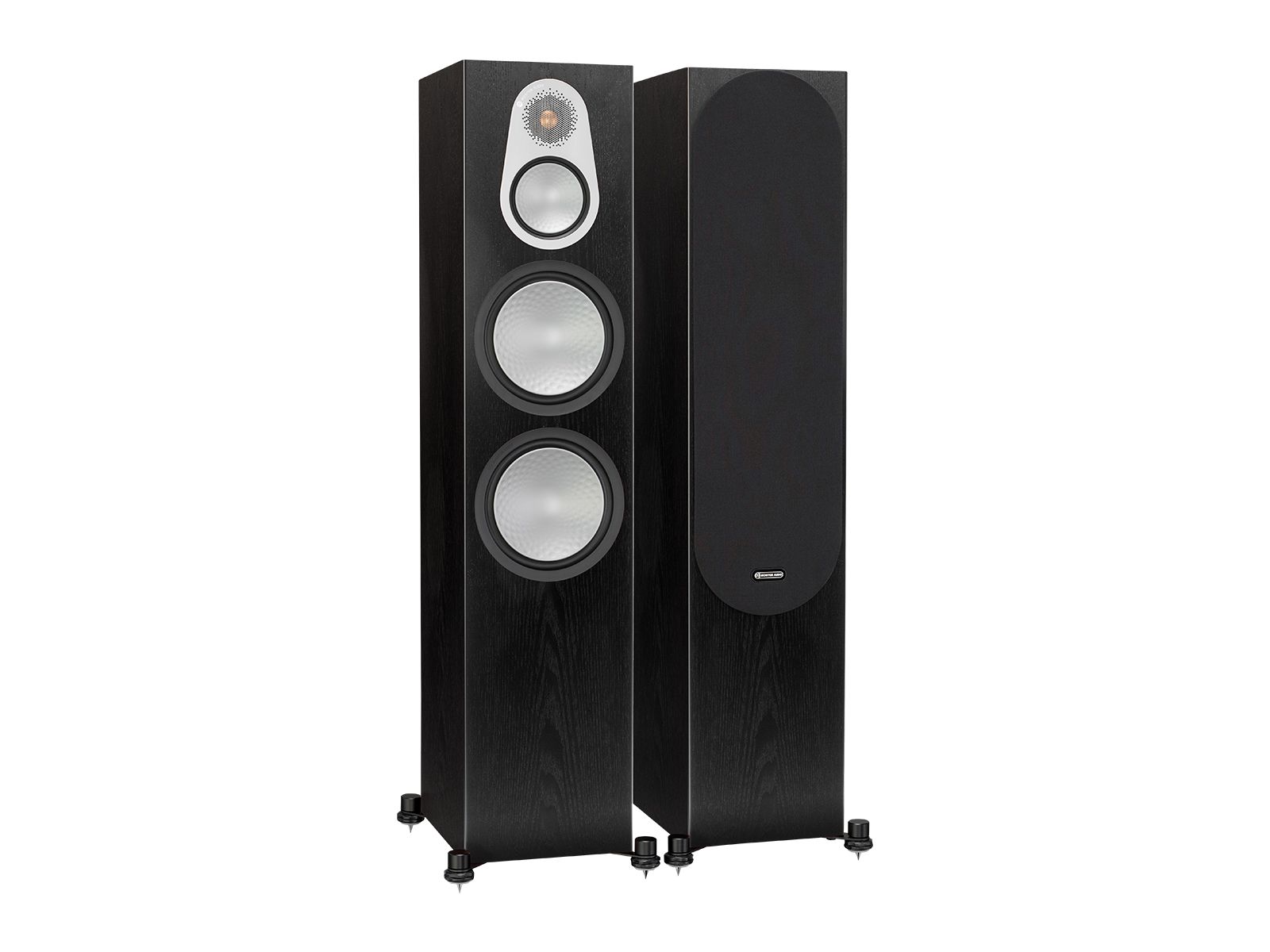 MonitorAudio Monitor Audio: Silver 500 Vloerstaande Speakers 2 stuks - Black Oak