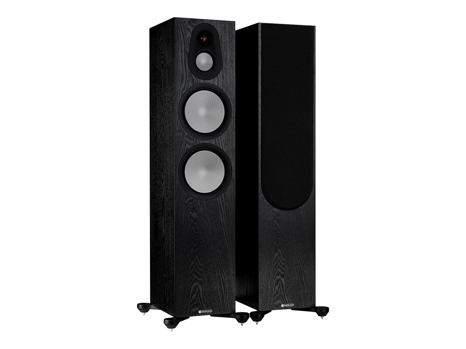 MonitorAudio Monitor Audio: Silver 500 7G Vloerstaande Speakers - 2 stuks - Black Oak