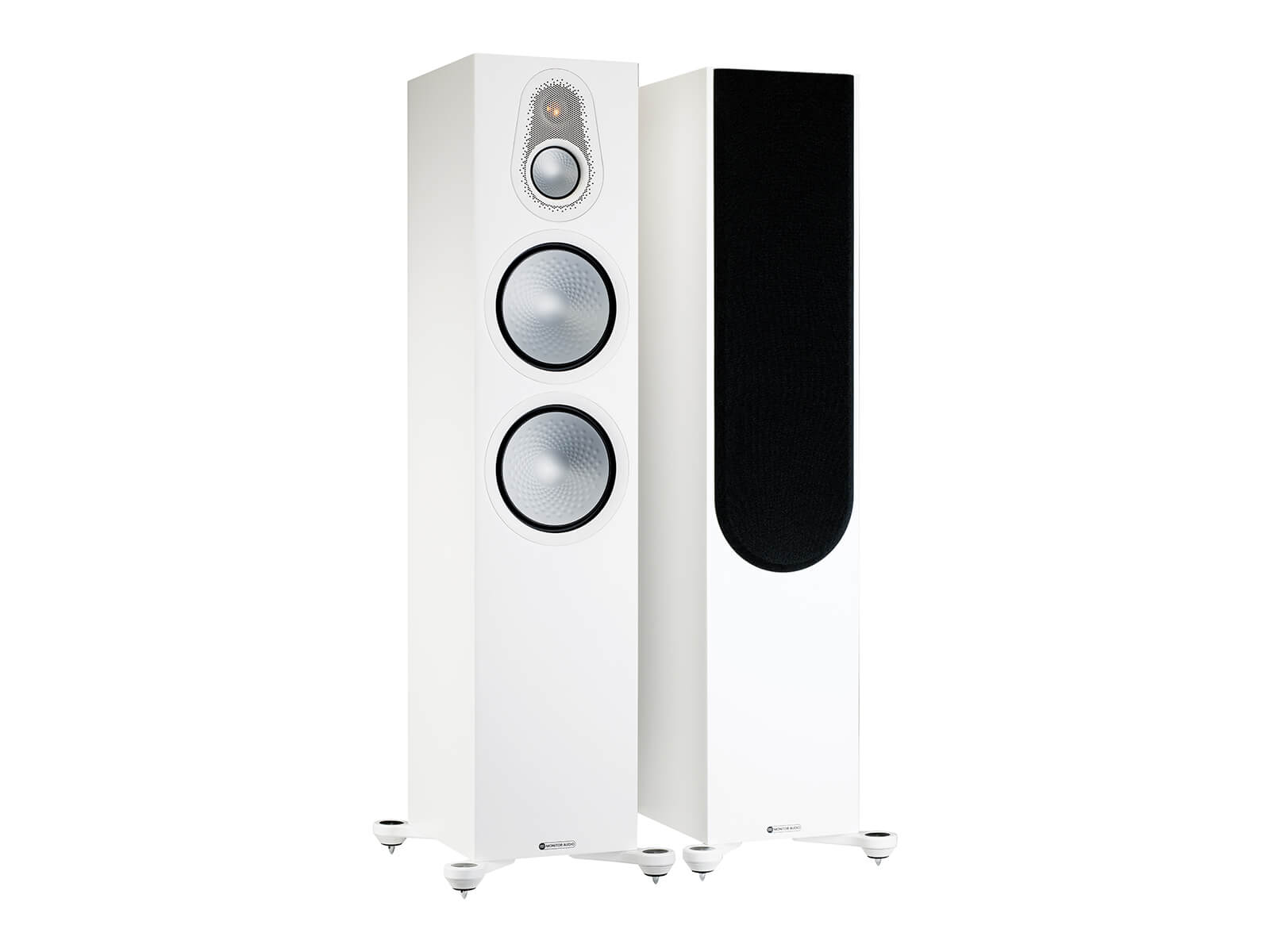 MonitorAudio Monitor Audio: Silver 500 7G Vloerstaande Speakers - 2 stuks - Satin White