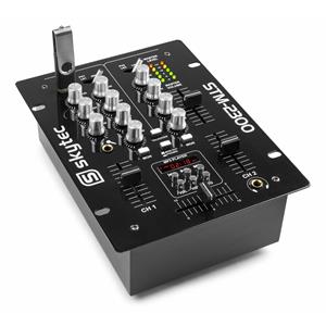 SkyTec Retourdeal -  STM-2300 Mixer 2-Kanaals / USB MP3
