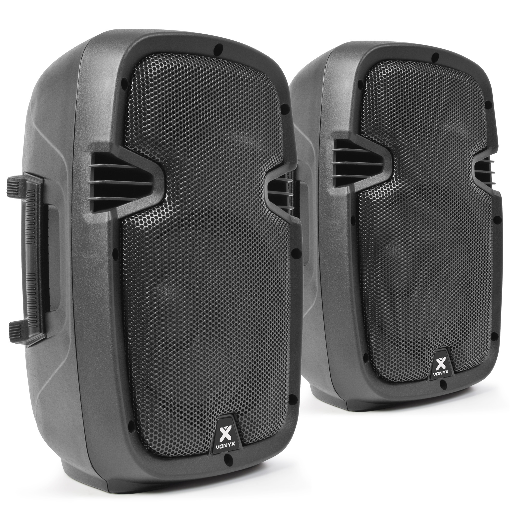 Vonyx SPJ-800A actieve 8 speakerset met standaards