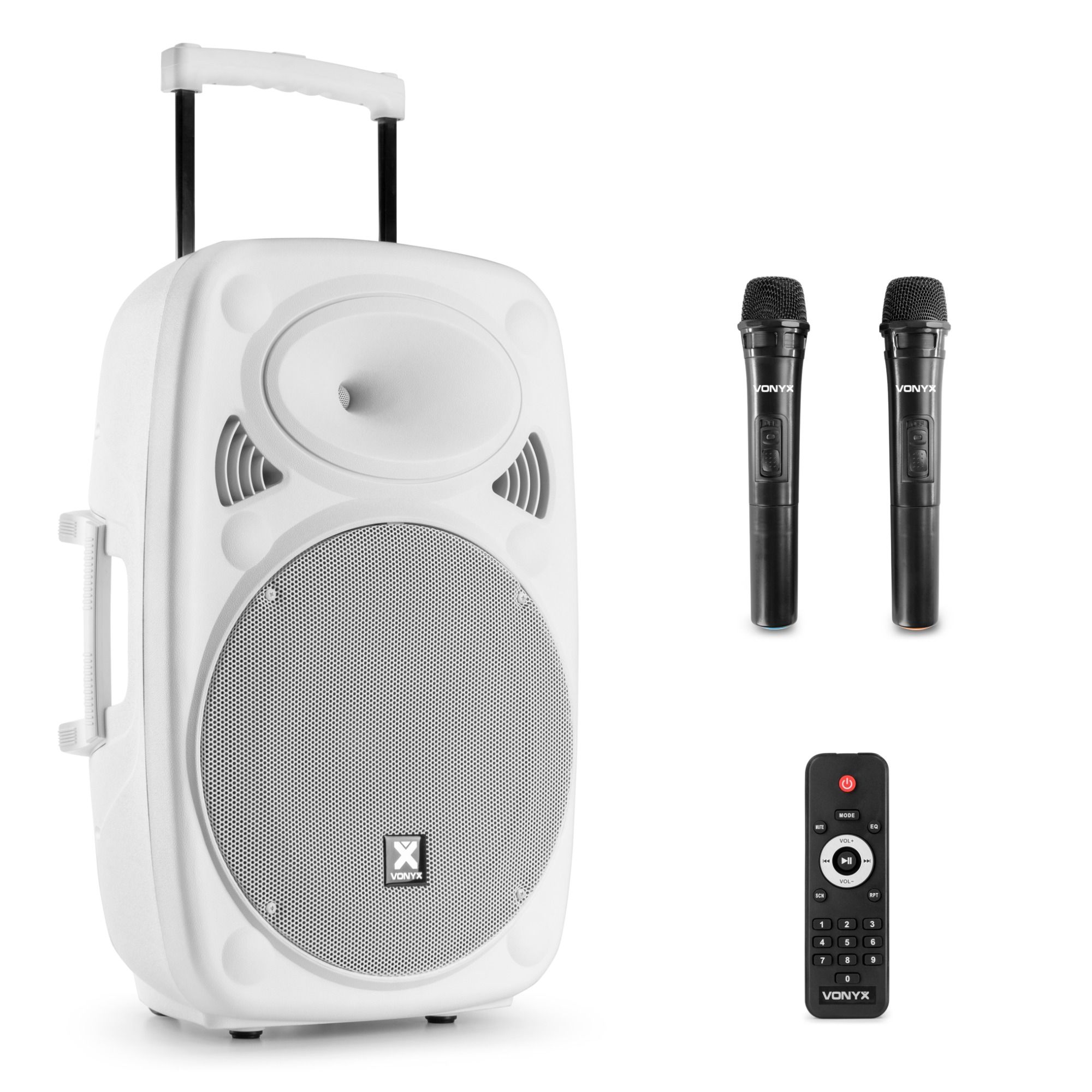 Vonyx Verve46 mobiele geluidsinstallatie met Bluetooth en draadloze