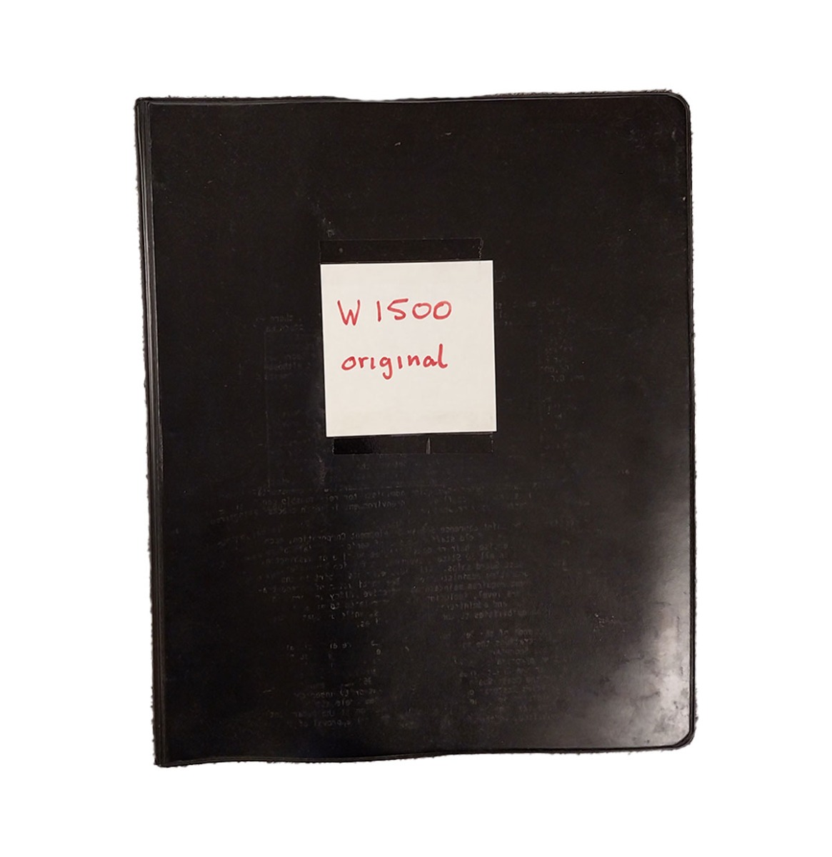 Fiftiesstore Wurlitzer 1500 Originele Handleiding