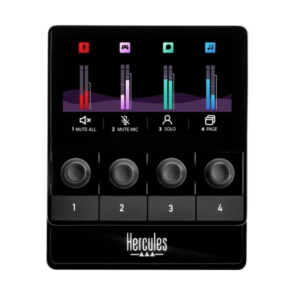 Hercules Audio Controller Stream 100 retail Mikrofon Mischpult