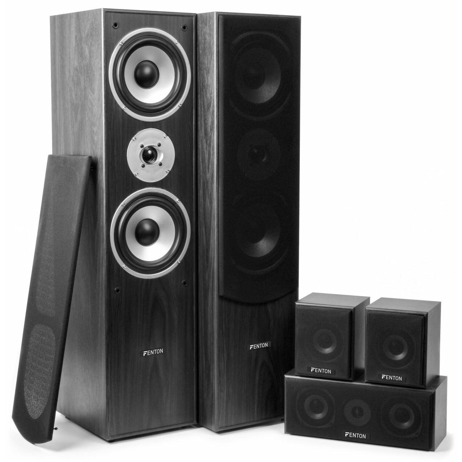 Fenton HF5B home cinema set speakerset - Complete 510W surround
