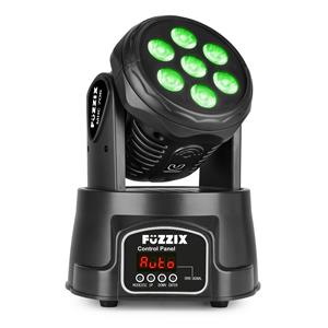Fuzzix Retourdeal -  MHC706 LED moving head wash - 7x 6W RGBW LED's -