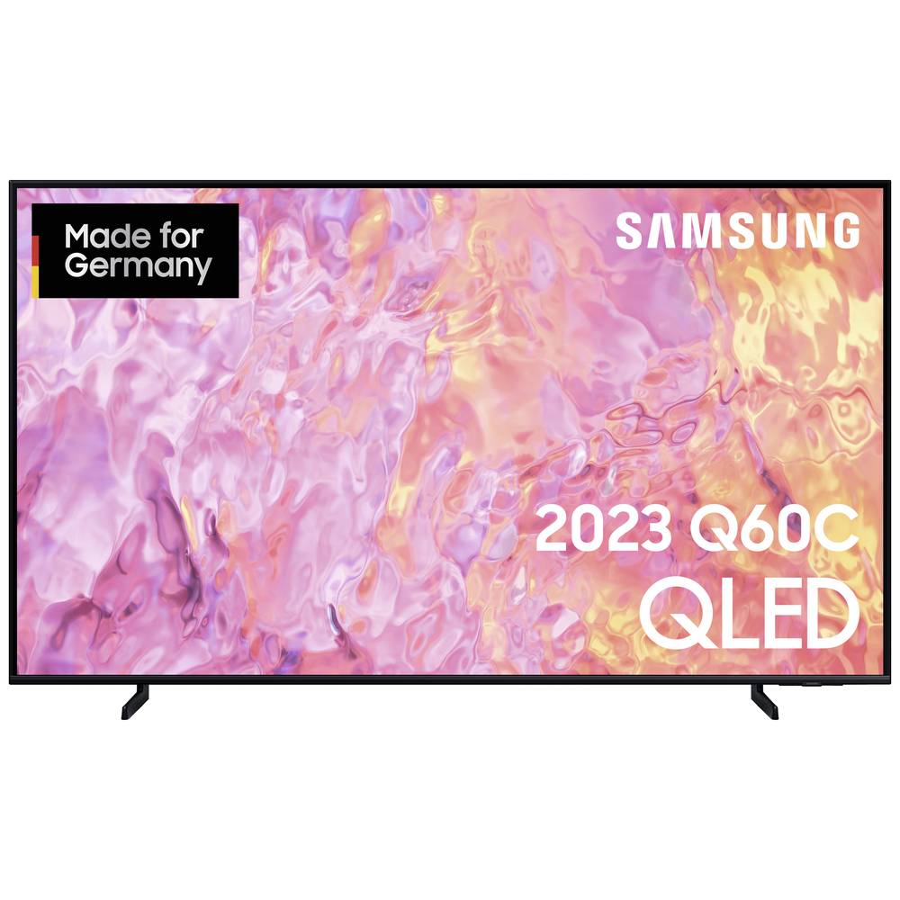 Samsung 2023 Q60C QLED QLED-TV 163cm 65 Zoll EEK E (A - G) WLAN, UHD, Smart TV, QLED, CI+, DVB-C, DV